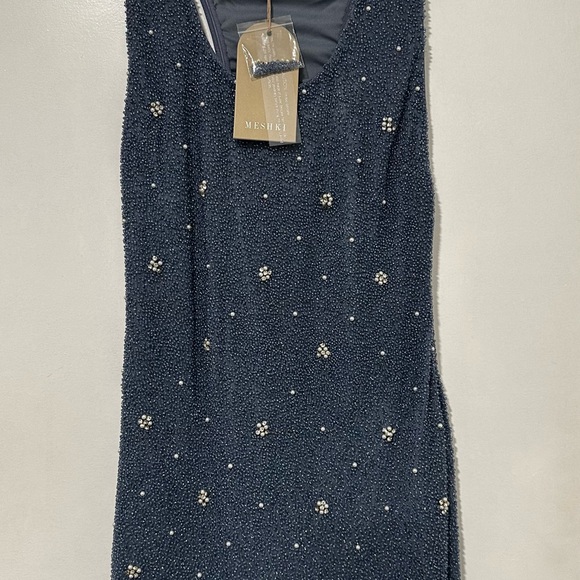 Laurel Beaded Micro Mini Dress With Racerback - Picture 7 of 8